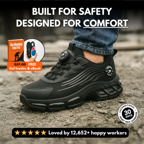 SafeStep™ - The Most Comfortable Steel Toe Shoes