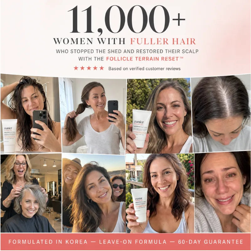 Zunier™ Root Revive Scalp Serum — Cabello con más volumen