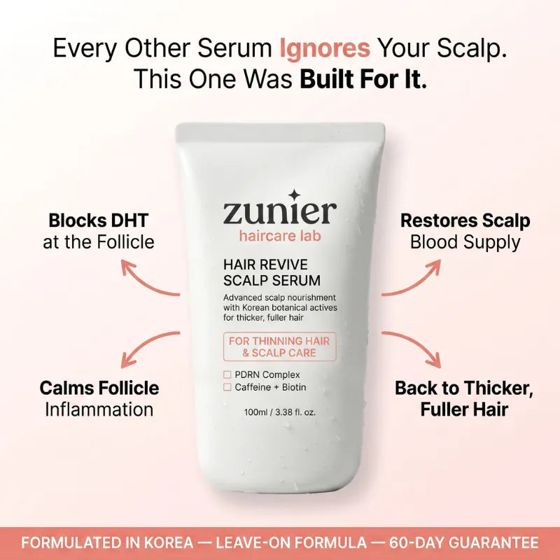 Zunier™ Root Revive Scalp Serum — Cabello con más volumen