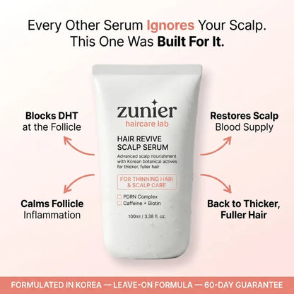 Zunier™ Root Revive Scalp Serum — Cabello con más volumen